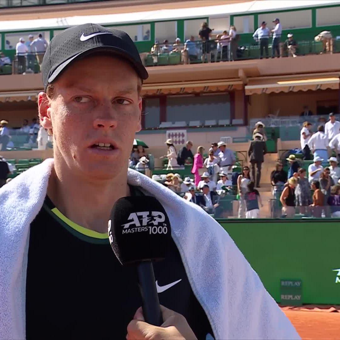 Weathered the storm โ๏ธ Jannik Sinner #RolexMonteCarloMasters