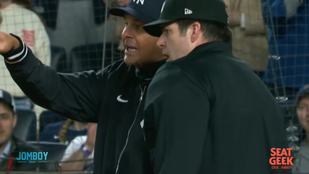 Aaron Boone tells the ump his call is bullshit and gets ejected, a breakdown