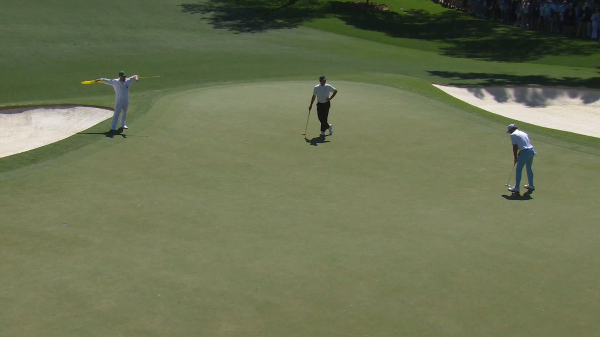 Max Homa, co-leader. #themasters