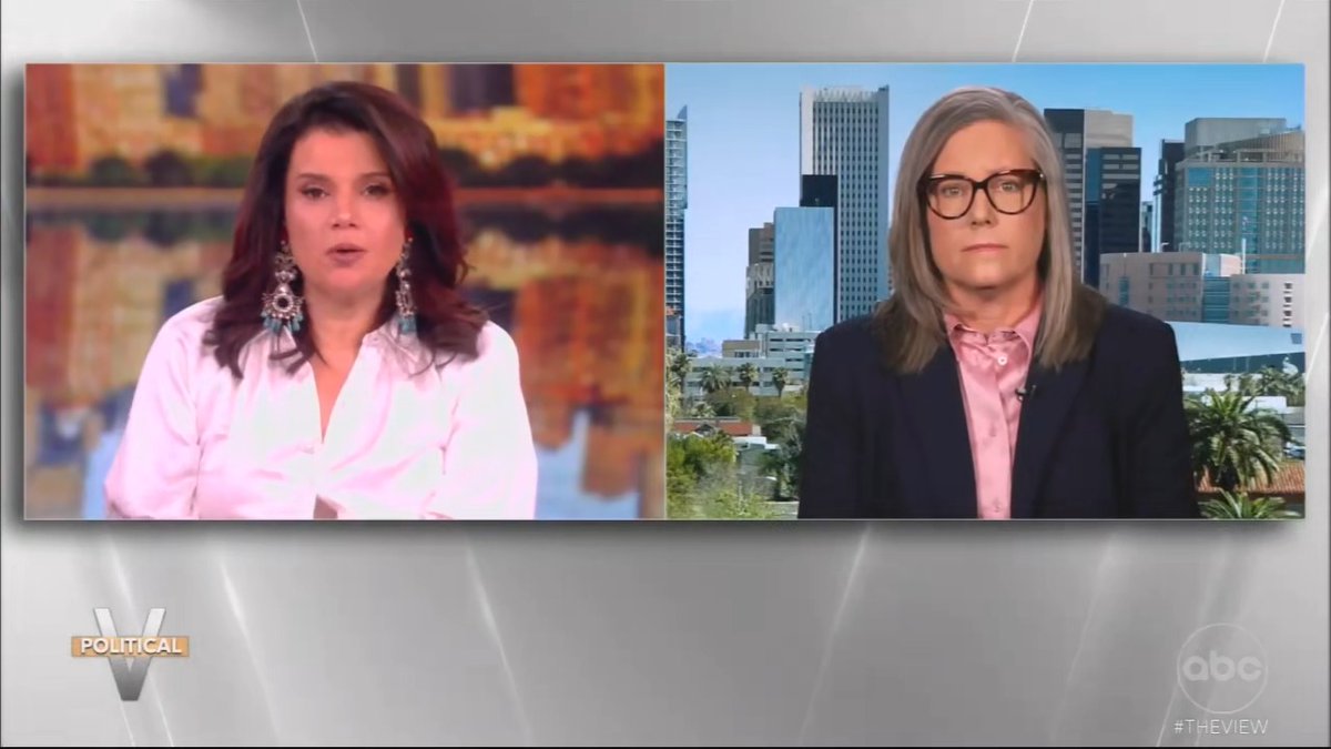Gov. Katie Hobbs (D-AZ) responds to Trump saying Arizona's abortion ban "went too far": "I am pretty tired of cleaning up Donald Trump's messes in Arizona... The Dobbs decision paved the way for the Arizona Supreme Court to make this devastating ruling and [Republicans] own it."