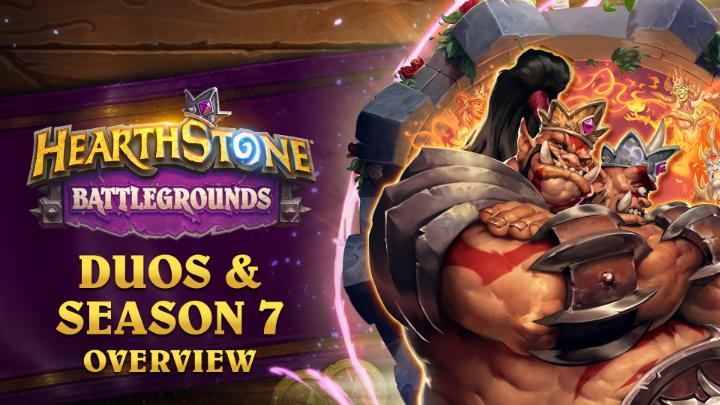 New Minions, new Heroes, and a whole new way to play! #HearthstoneDuos Play Battlegrounds Season 7 on April 16th.