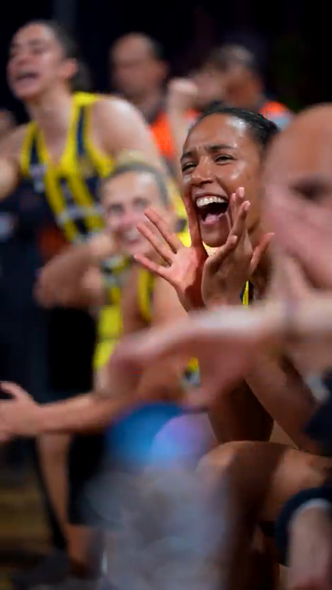 This feeling 💛💙 #EuroLeagueWomen x Fenerbahçe Opet