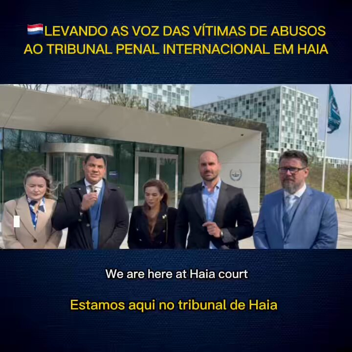 🇳🇱 Hoje na cidade de Haia, Holanda, protocolando petição para que sejam responsabilizados todos os abusadores de poder do Brasil. "Não parar, não precipitar, não retroceder". 🇳🇱Today in the city of Haia, Netherlands, filing a petition to hold all abusers of Brazil accountable. "Don't stop, don't rush, don't back down." *Com/with: Coronel Ulysses Marcos Pollon Júlia Zanatta Débora Menezes