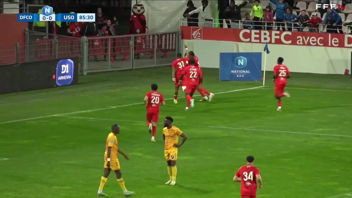 Le crack Rayane Messi (16 ans) a inscrit son premier but avec Dijon en National ce soir pour sa deuxiรจme entrรฉe avec les A ! ๐ซ๐ท๐ Plus jeune buteur de lโHistoire du club. ๐ถ ๐ฅ Championnat National