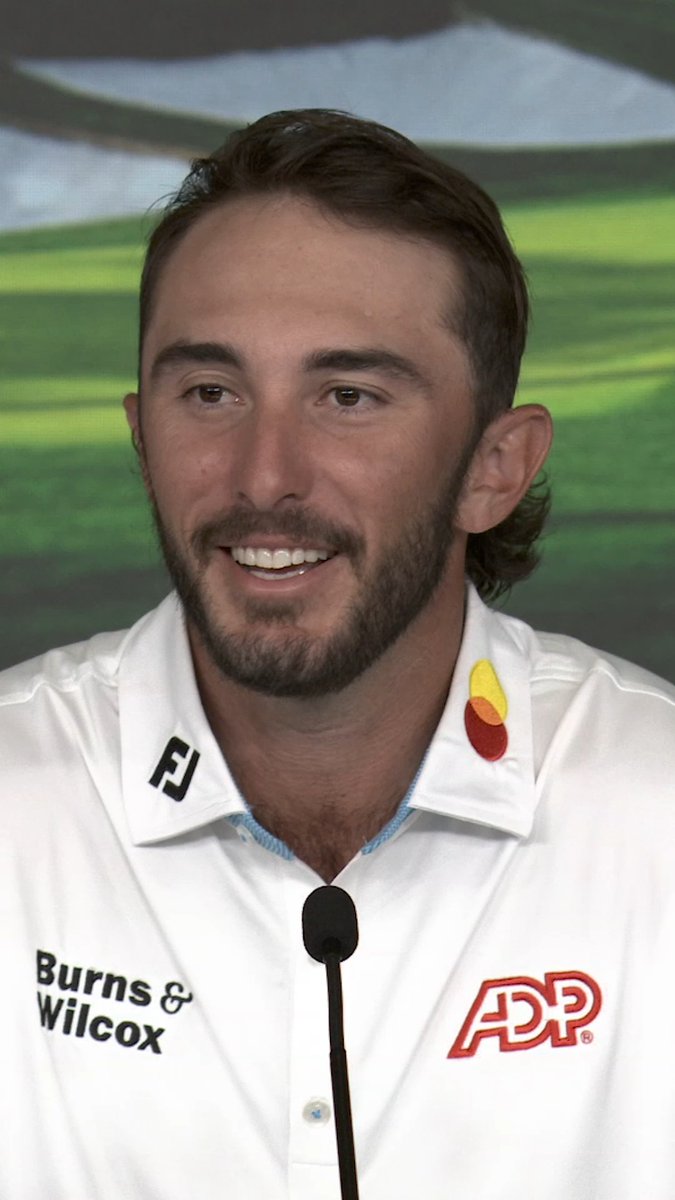 "It was just a dream to get to play with him here." Max Homa on what he will remember from the last two days.