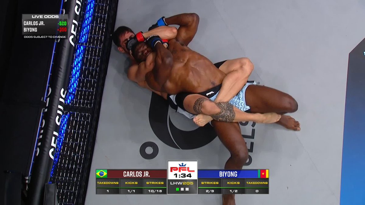 Antonio Carlos Jr. doing what he does best! #PFLRegularSeason LIVE NOW 🇺🇸ESPN+ 🌎