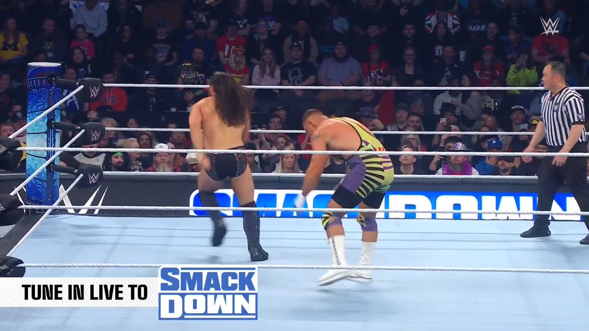 .Bronson Steiner is just built different 😤 #SmackDown
