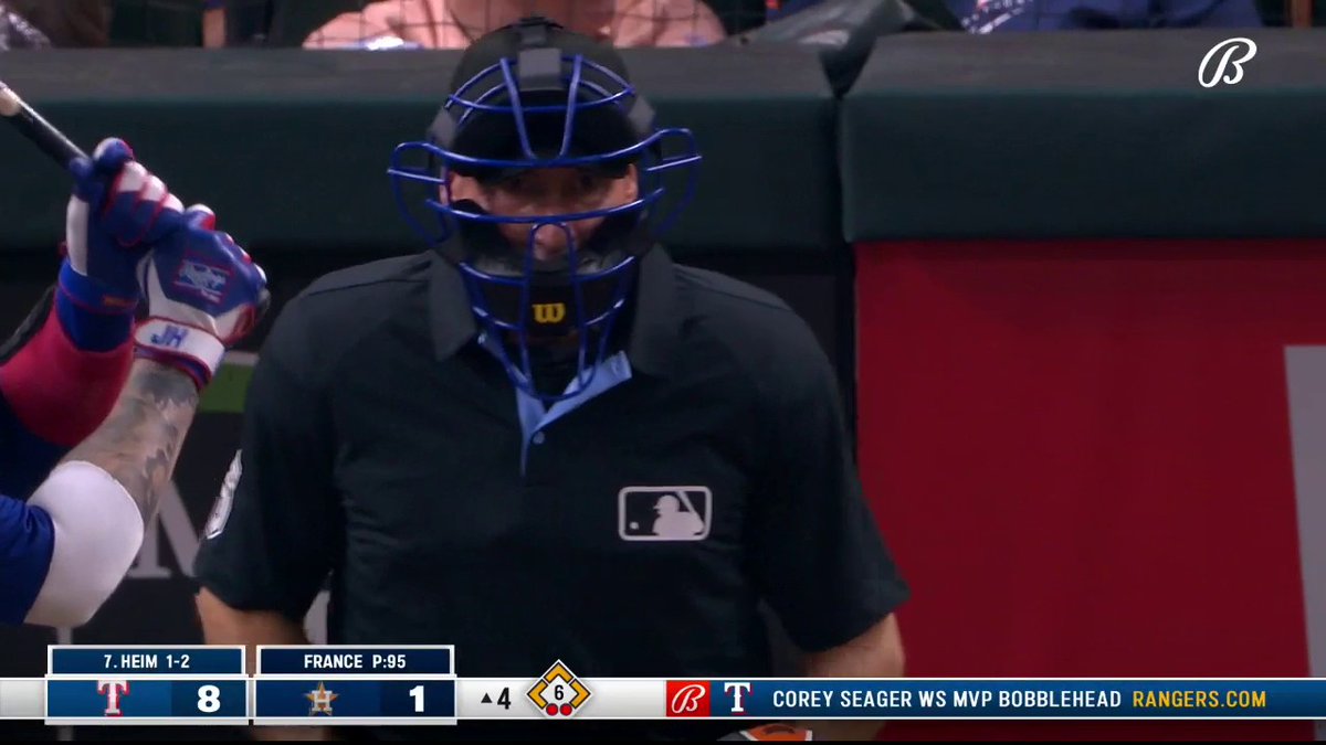 This was called a strike. Texas Rangers | #StraightUpTX | Bally Sports is now FanDuel Sports Network 📺