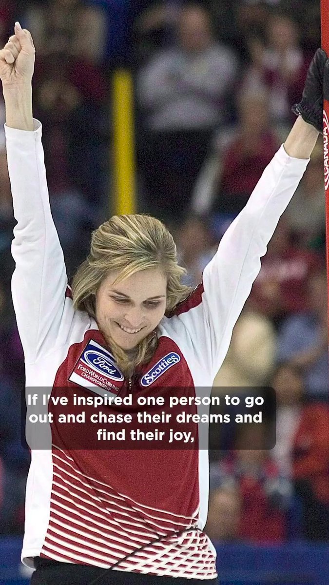 Jennifer Jones 6 Scotties titles 2 World championships 1 Olympic gold She’s provided us a lifetime of curling memories. A truly remarkable career. Thank you, JJ.