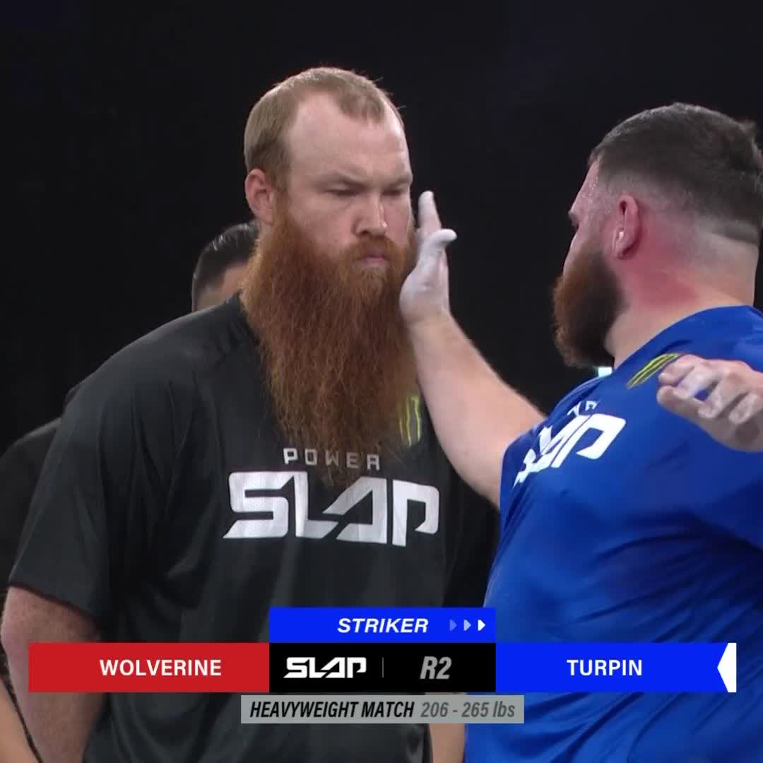 . Turp lands a MASSIVE SLAP 💥 Tune into #PowerSlap7 now on Rumble
