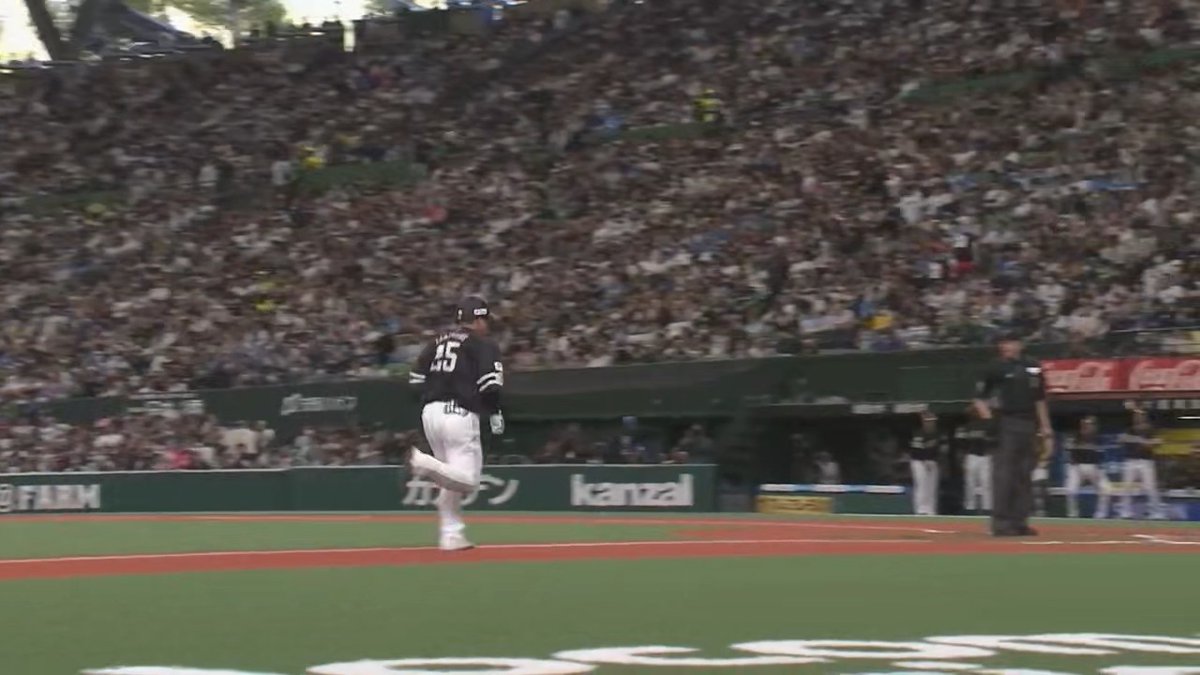 福岡ソフトバンク #山川穂高 選手の今季第2号満塁ホームラン‼️ #sbhawks 👇ライブ配信こちら!