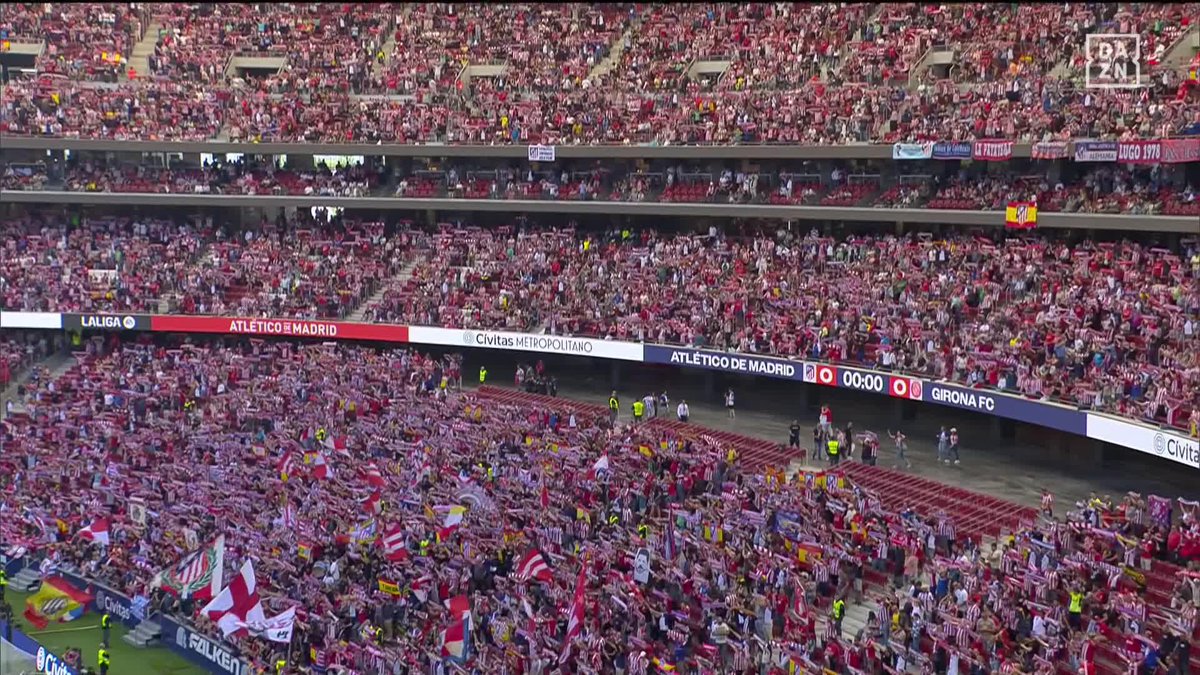El himno del Atlético de Madrid cantado por la afición 🥹❤️