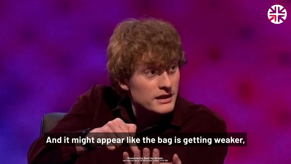 Who else remembers when James Acaster made the greatest ever Brexit analogy?