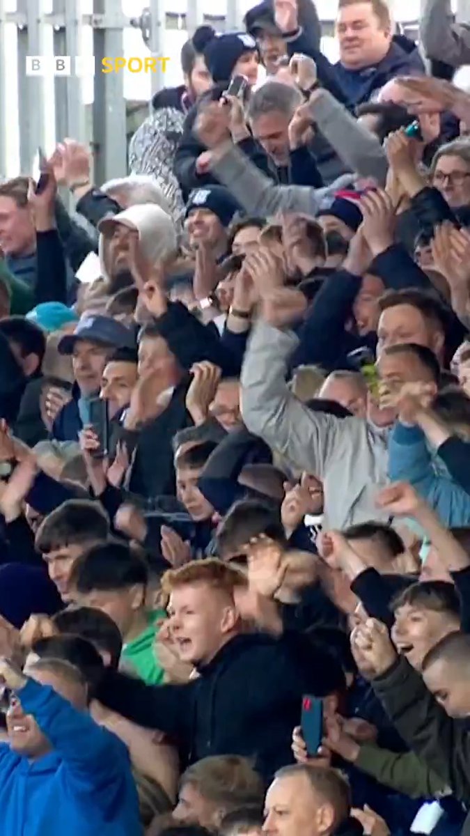 🗣️ "It was important the fans fell in love with the club again." 🎉 Dundee celebrate at full-time after reaching the top six. Tony Docherty's side drew with Aberdeen, which was enough to ensure they will finish in the top half of the Scottish Premiership. #BBCFootball