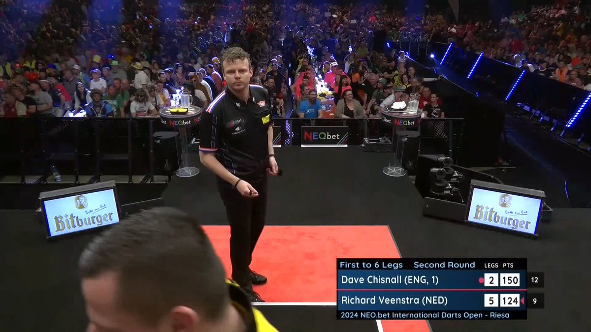 VEENSTRA KO's CHIZZY! Impressive stuff from Richard Veenstra as he dumps out top seed Dave Chisnall! 🔜 Joe Cullen v Martin Schindler 📺 | #ET3