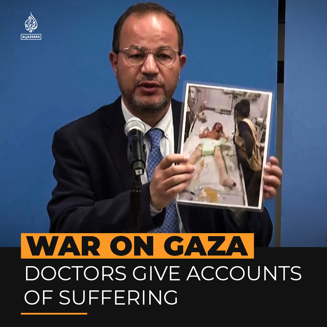 A panel of doctors addressed the UN, shedding light on the suffering and atrocities endured by Palestinians in Gaza amid Israel's ongoing war ⤵️