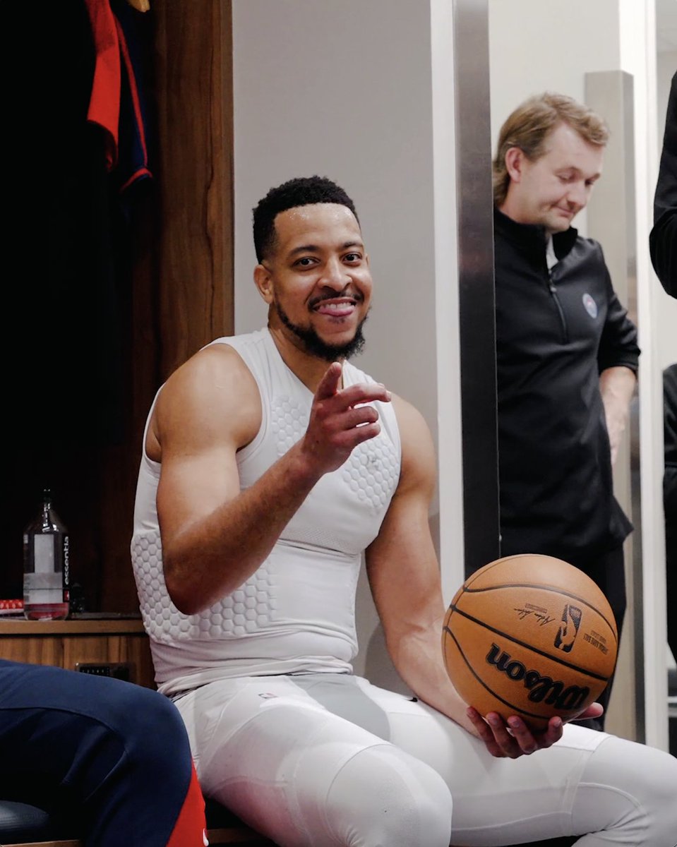 In the Pelicans locker room after completing a 4-0 road trip at Golden State 🫡
