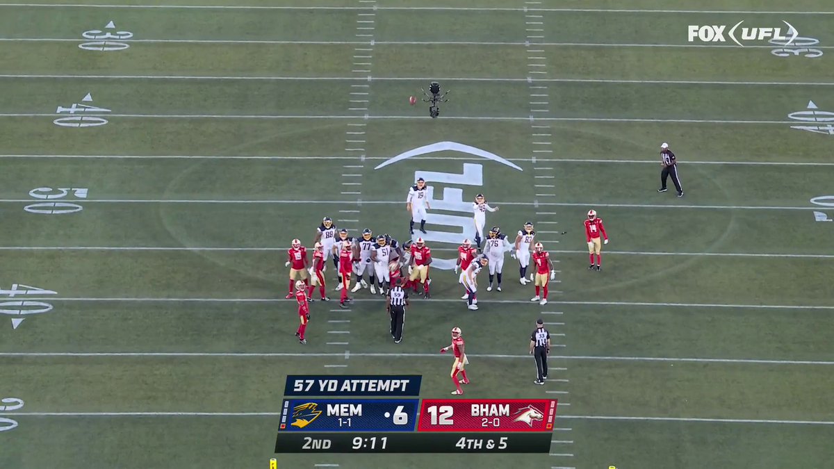 A 57-YARD FG GOODNESS! ✨ Matthew Coghlin | #UFL2024