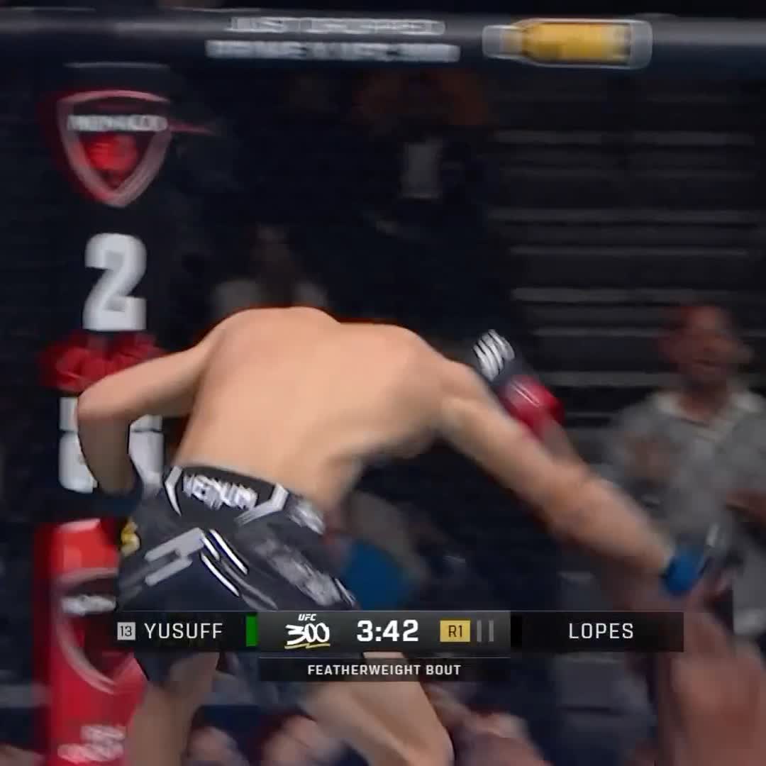 DIEGOOOOOO LOPEEEEES❗️Diego Lopes 🇧🇷🇲🇽 LO ACABA CON UNA BRUTAL FINALIZACIÓN #UFC300