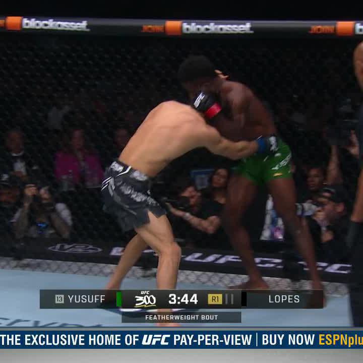 DIEGO LOPES GETS THE JOB DONE IN ROUND 1 ⚡ #UFC300