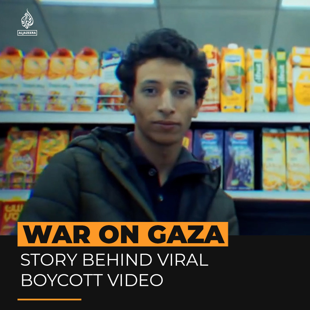 The creator of a viral video advocating for boycotting American products discusses his campaign against Israel's war on Gaza and efforts to support the Palestinian cause ⤵️