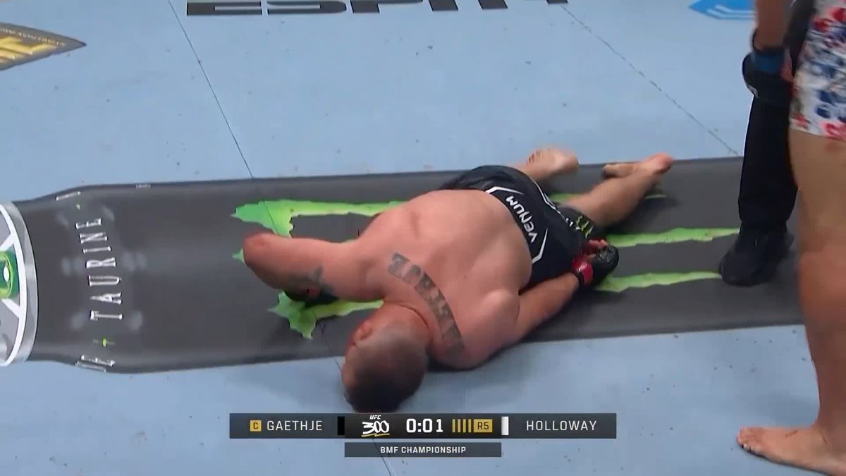 ホロウェイがラスト1秒でゲイジーをKO！ #UFC300