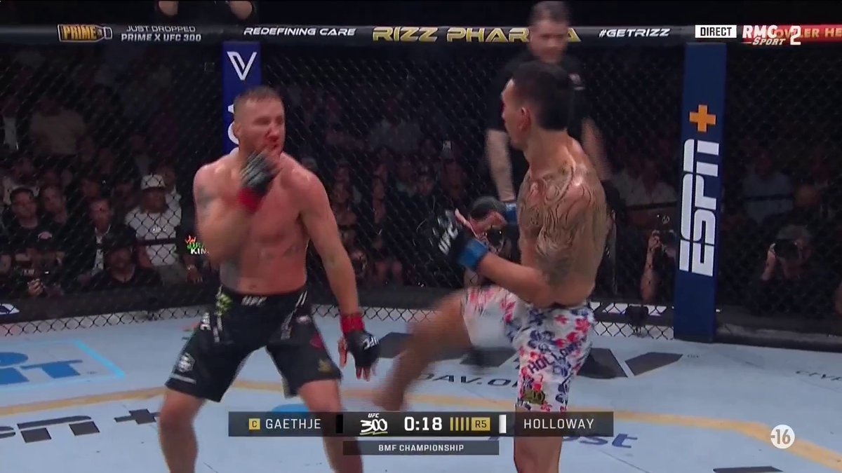 🚨🚨🚨 OMG C'EST DU JAMAIS VU DANS L'HISTOIRE DU MMA 🤯 MAX HOLLOWAY A MIS LE KO DE L'ANNÉE SUR JUSTIN GAETHJE A LA DERNIÈRE SECONDE DU COMBAT 💥💥💥