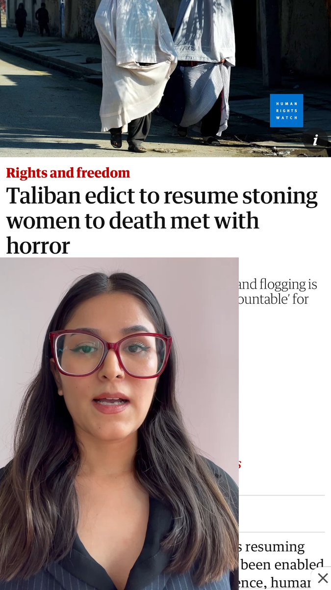 The Taliban recently announced it is resuming publicly stoning women to death. After 2.5 years of abuses with no accountability, the Taliban have grown bolder in targeting women.