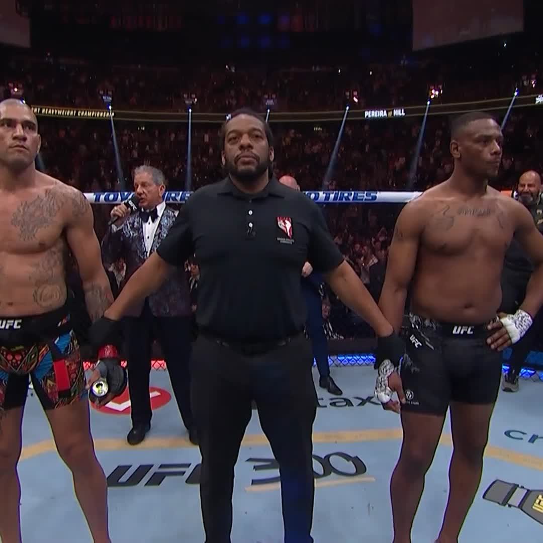 CHAMA 🔥🇧🇷 O campeão tem nome: Alex "Poatan" Pereira! [ #UFC300 | Acompanhe AGORA ao vivo no UFC Fight Pass Brasil ➡️ ]
