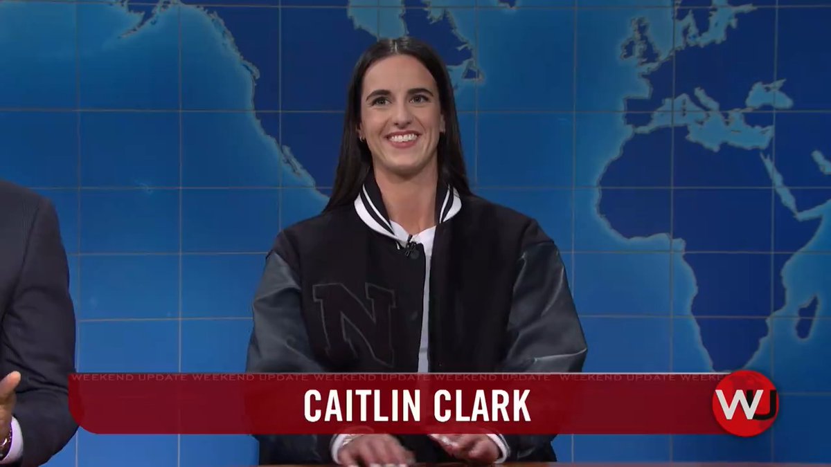 Caitlin Clark (Caitlin Clark) stopped by Weekend Update!