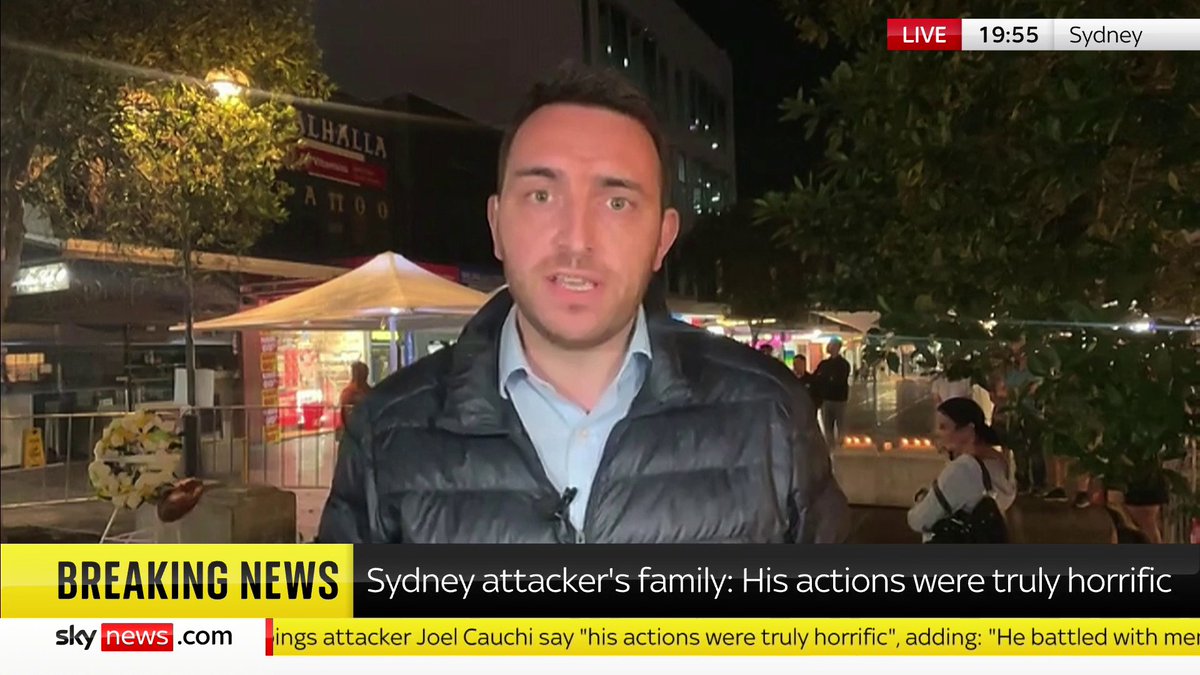 The family of the Sydney attacker, Joel Cauchi, have released a statement following the incident. The say they have 'no issues with the officer who shot their son'. Adam Hancock reports from Sydney⬇️ 📺 Sky 501, Virgin 602, Freeview 233 and YouTube