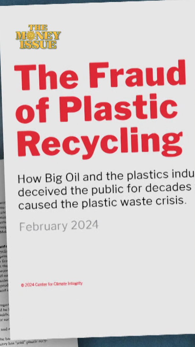 In the U.S., around 48 million tons of plastic waste are generated annually, but only 5% to 6% gets recycled. A new report "The Fraud of Plastic Recycling," accuses the plastics industry of misleading the public about recycling's effectiveness.