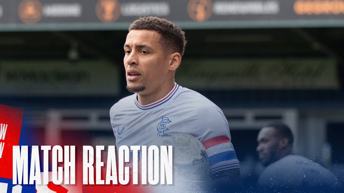 ๐๏ธ James Tavernier spoke to RangersTV after todayโs match against Ross County.