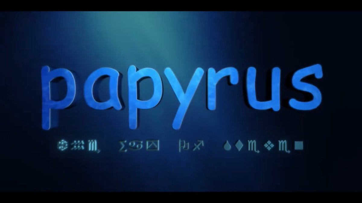 Ryan Gosling’s ‘PAPYRUS 2’ sketch has been released.
