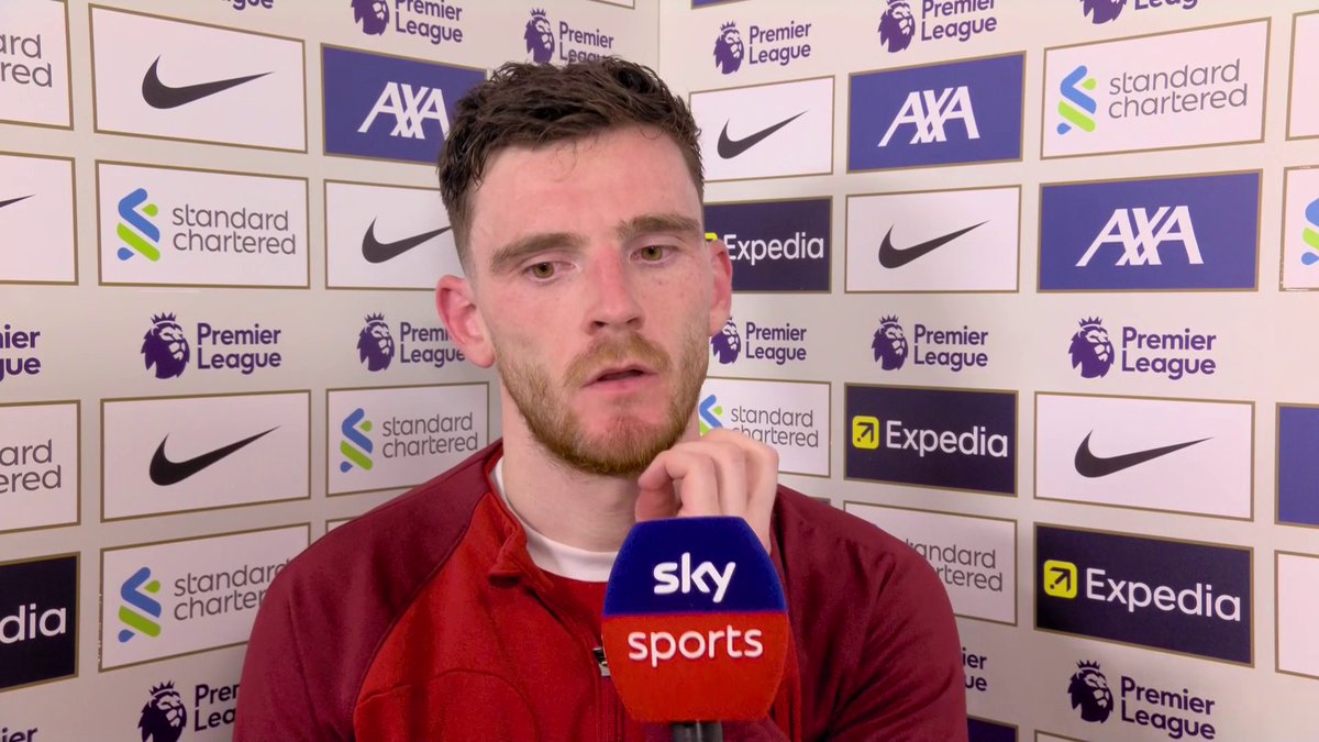 "We were poor" Andy Robertson reacts to their 1-0 loss against Crystal Palace 🔴🦅