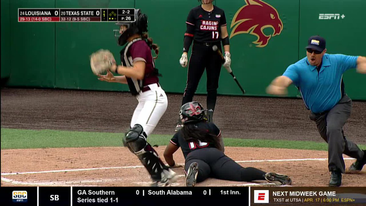 Kelnar makes the play at home for the third out! #EatEmUp