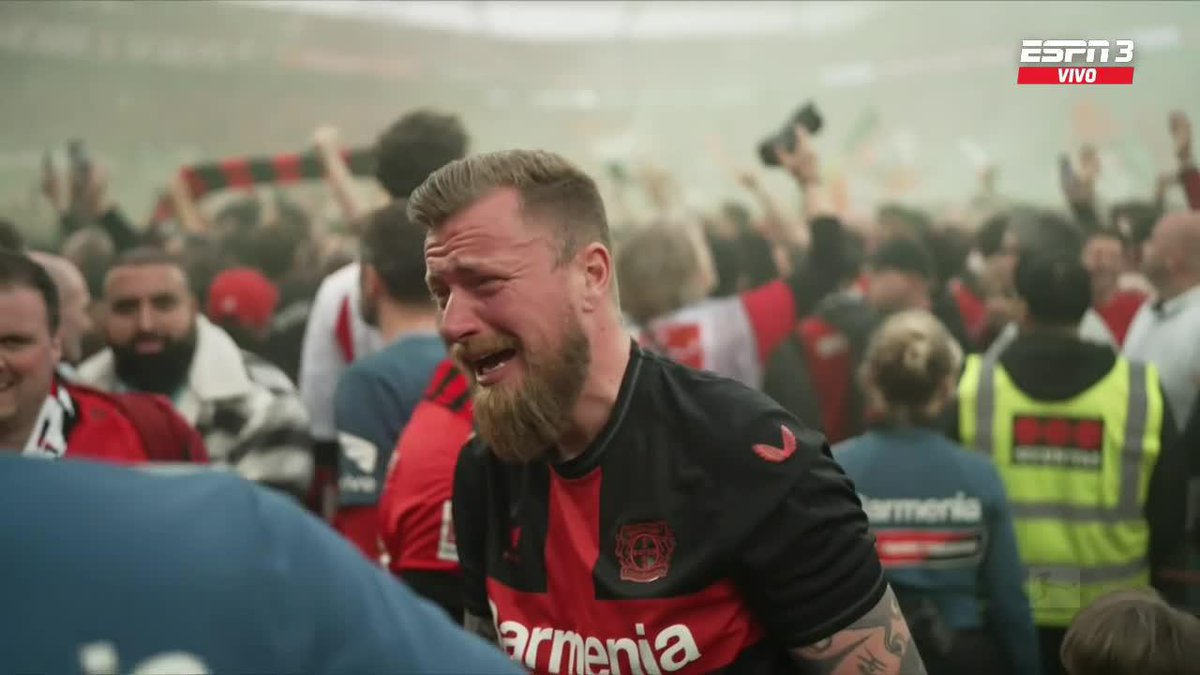 “No hay nada más lindo que llorar de alegría por el fútbol”. Absolutamente nada. 🥹🇩🇪
