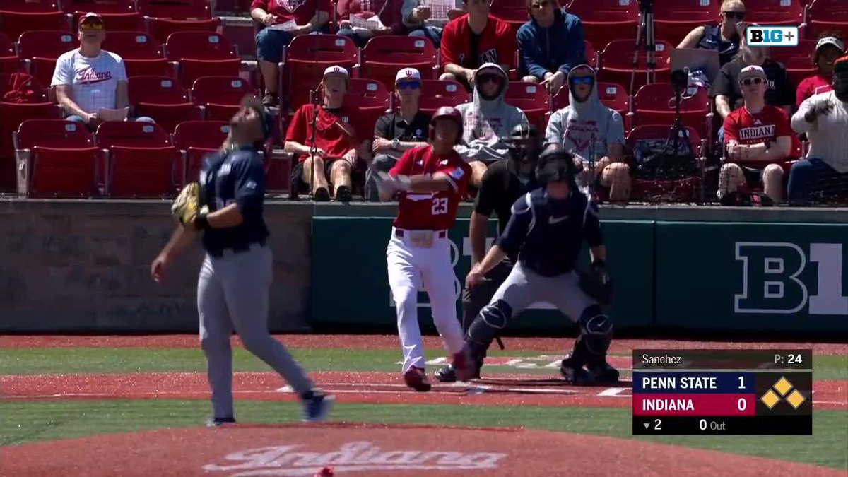 B2 |First Career Home-run ➡️ Grand-slam! 💥 Joey Brenczewski | #IUBase