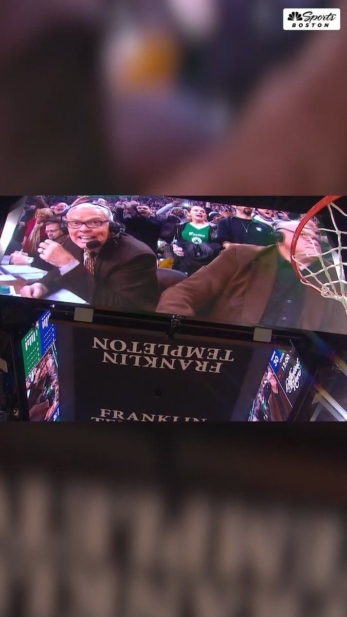 A very heartfelt tribute for Mike Gorman at TD Garden this afternoon 🍀