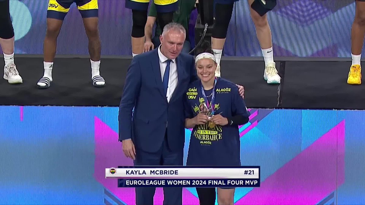 MVP MVP MVP MVP 🎶 #EuroLegaueWomen