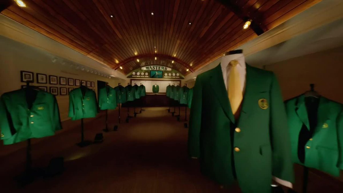 This Masters intro went so unbelievably hard.