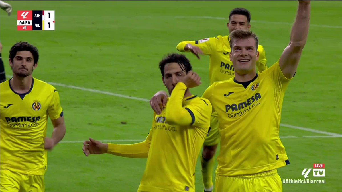 Athletic are 1-0 up at home to Villarreal as the game enters stoppage time. Then this happens. VAR penalty for handball. Converted on 90+5 for 1-1. Thoughts? 😦