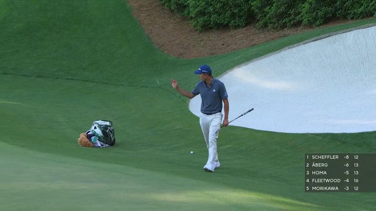 Just a couple of dudes tee-flipping to see who’s away. Nothing important on the line or anything.