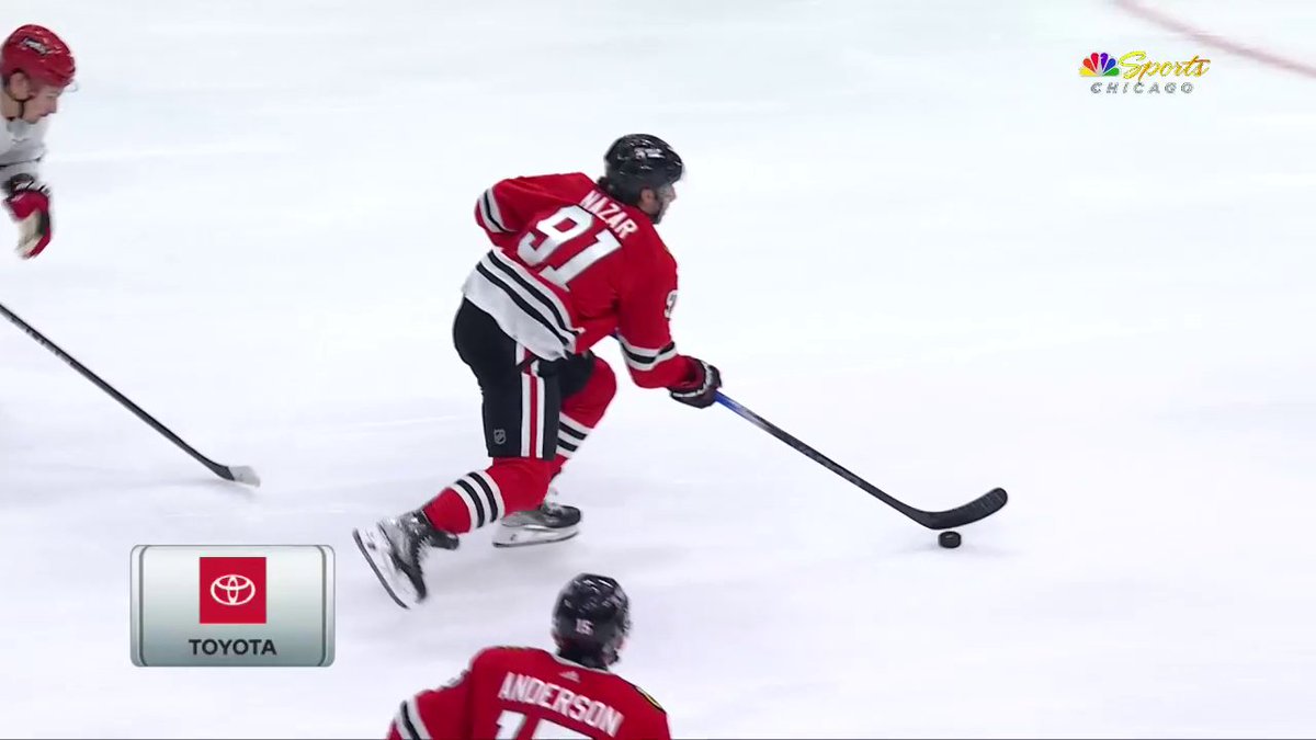 FIRST GAME, FIRST PERIOD, FIRST NHL GOAL!! 🚨 Welcome to the League, Frank Nazar!