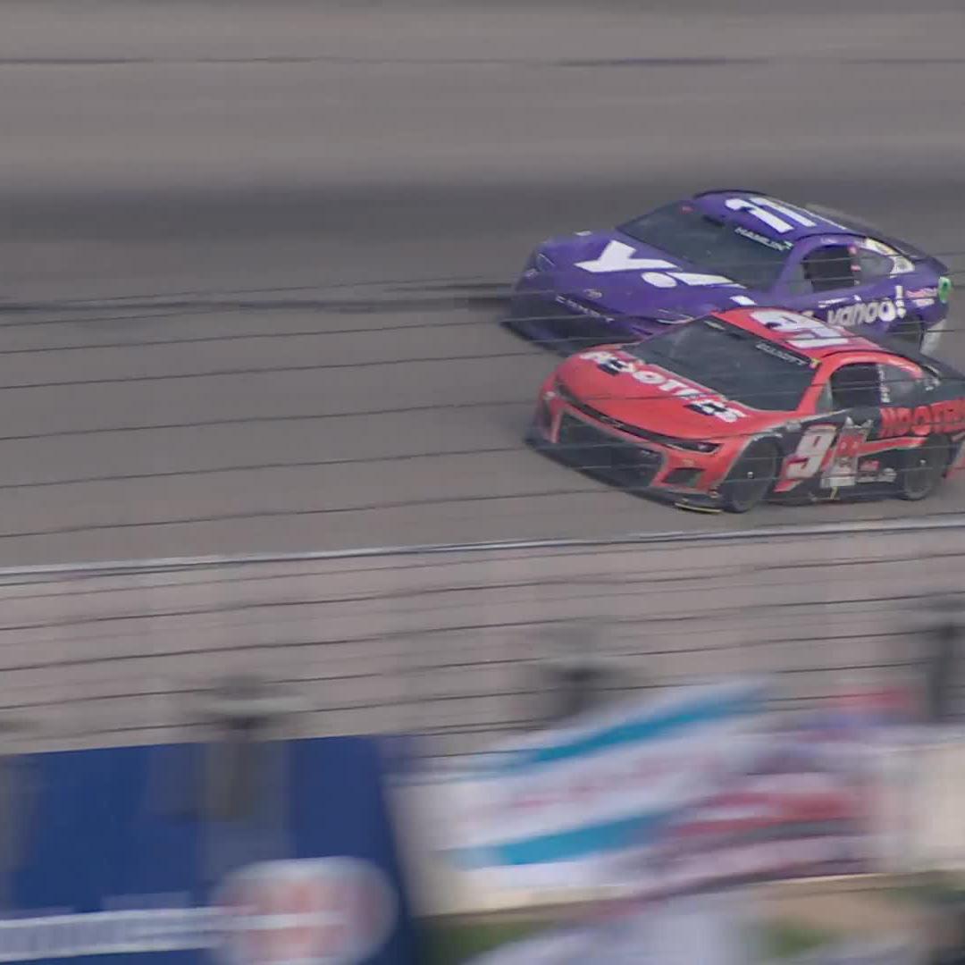 HAMLIN SPINS!!