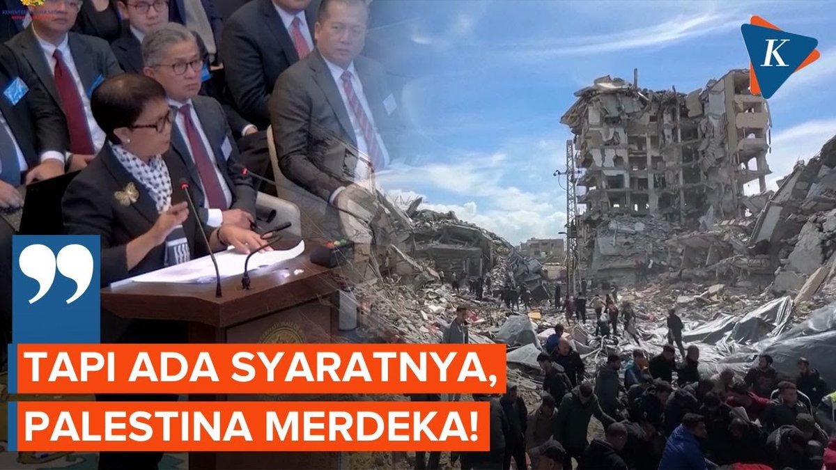 Menteri Luar Negeri Retno Marsudi menyatakan bahwa Indonesia tidak menutup pintu upaya normalisasi hubungan dengan Israel. Namun, Indonesia memberikan syarat kepada Israel yakni untuk mengakui kemerdekaan Palestina. | #Indonesia #Palestina #Israel