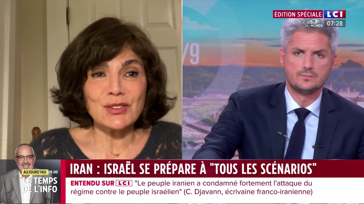 "Je pense qu'avec l'aide du peuple iranien, l'Occident peut aider la population à se débarrasser de ce cancer du monde qu'est le régime iranien." Chahdortt Djavann, écrivaine et essayiste franco-iranienne