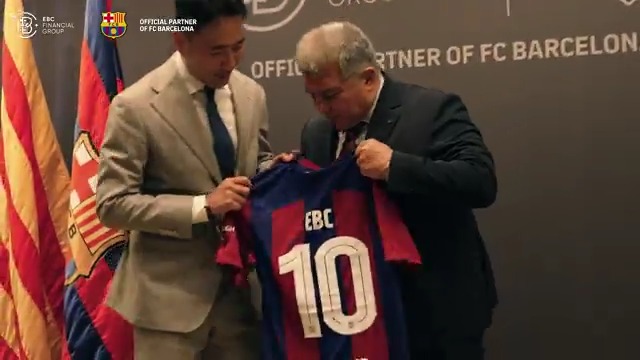 Unite for Success: FC Barcelona and EBC Financial Group Forge a Global Partnership! Experience the synergy of two powerhouse entities as FC Barcelona and EBC join forces. Together, we're breaking boundaries and charting new territories in excellence. Forging new paths in the world of trading, fueled by the passion and excellence synonymous with FC Barcelona. Watch the full video here: #EBCfinancialgroup #FCBarcelona #partnership