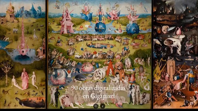 El Museo del Prado ofrece desde hoy visitas virtuales gratuitas en gigapixel a la colección #DíaMundialDelArte #PlandeRecuperación #NextGenerationEU