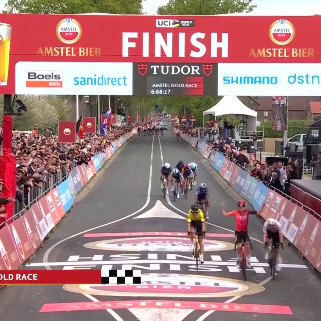An absolute MOMENT for Tom Pidcock as he finally got that win in Limburg yesterday 🔥 #AGR24